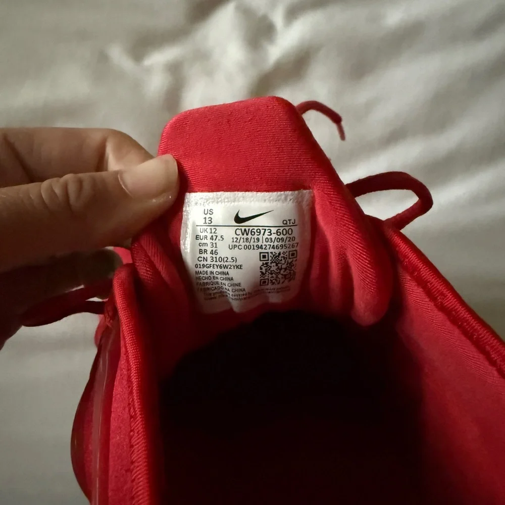 Nike Airmax University Red Athletic Sneakers - Picture 3 of 5